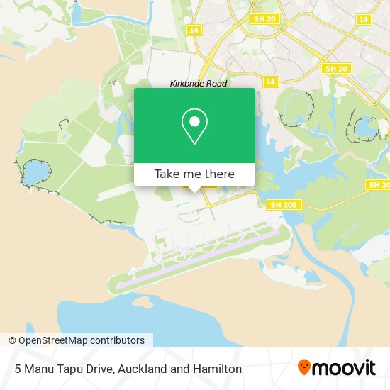 5 Manu Tapu Drive map