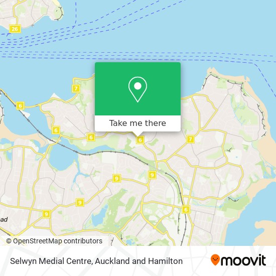 Selwyn Medial Centre地图