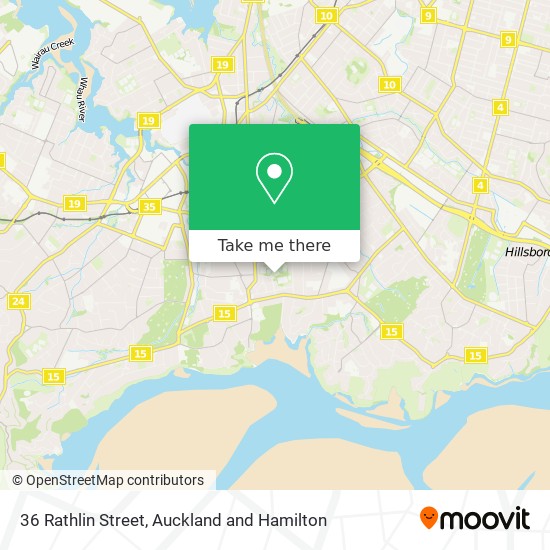 36 Rathlin Street map