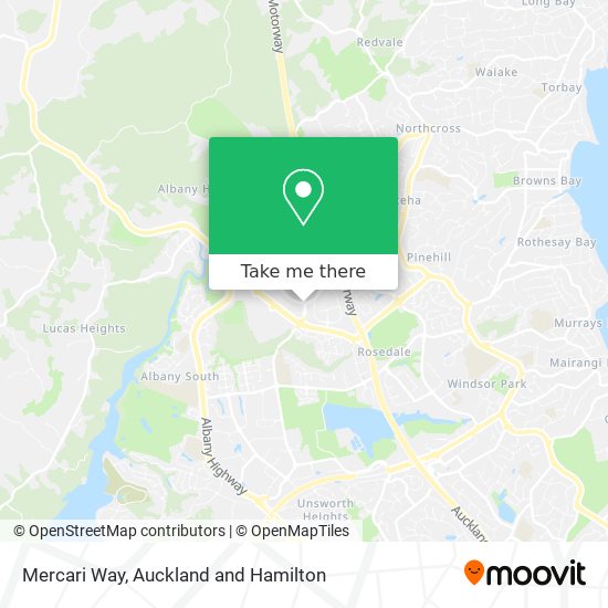 Mercari Way map