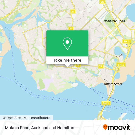 Mokoia Road地图