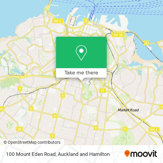 100 Mount Eden Road地图