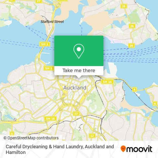 Careful Drycleaning & Hand Laundry map