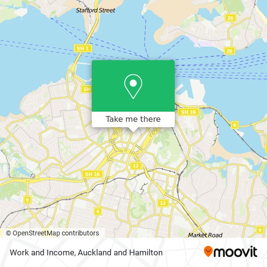 Work and Income map