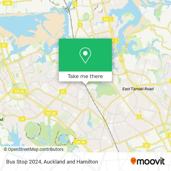 Bus Stop 2024 map