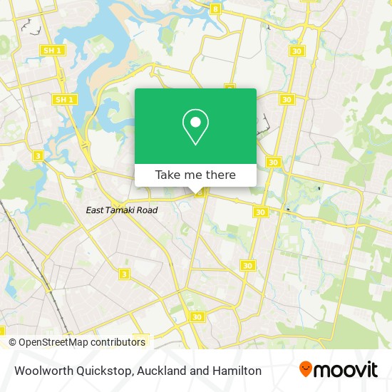 Woolworth Quickstop地图
