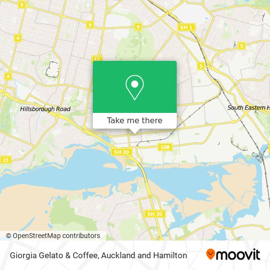 Giorgia Gelato & Coffee map