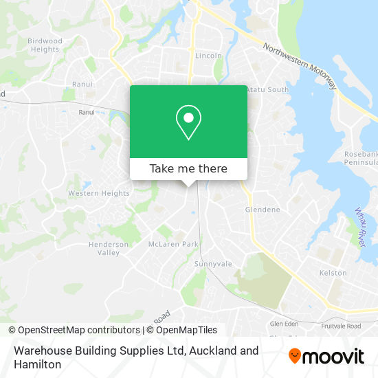 Warehouse Building Supplies Ltd map