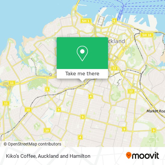 Kiko’s Coffee map