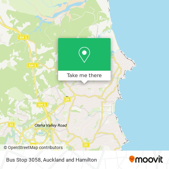 Bus Stop 3058 map