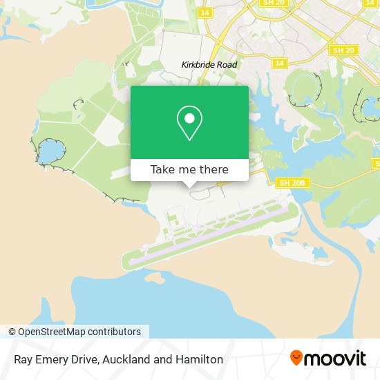 Ray Emery Drive map