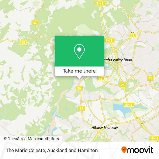 The Marie Celeste map