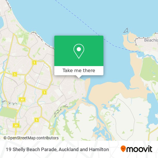19 Shelly Beach Parade地图