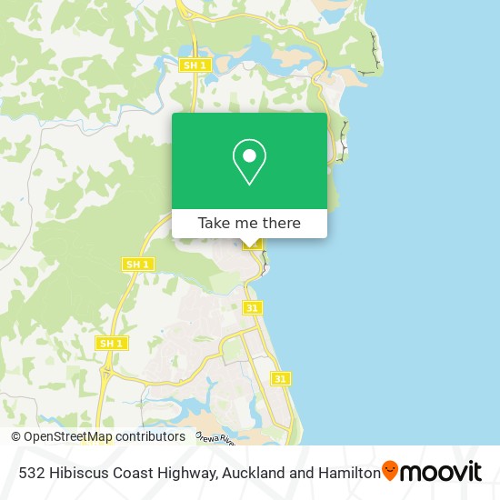 532 Hibiscus Coast Highway地图