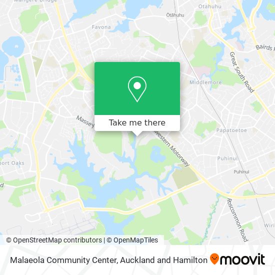 Malaeola Community Center map