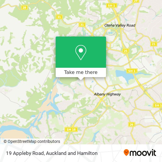 19 Appleby Road map