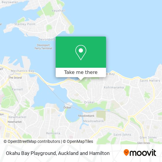 Okahu Bay Playground map