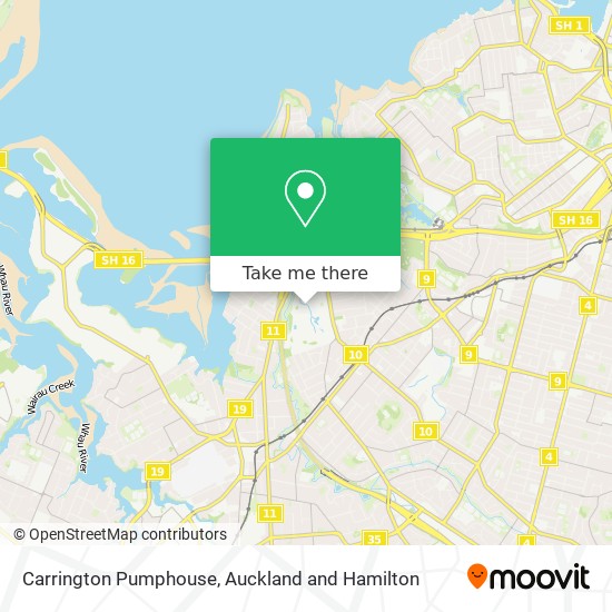 Carrington Pumphouse map
