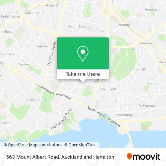 563 Mount Albert Road map
