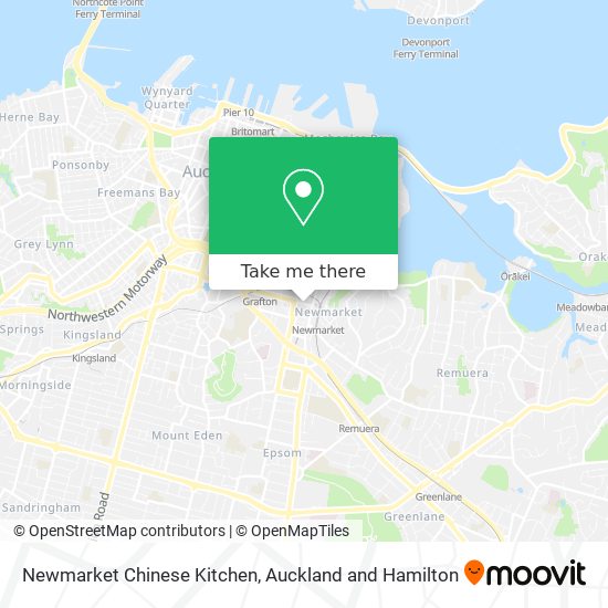 Newmarket Chinese Kitchen地图