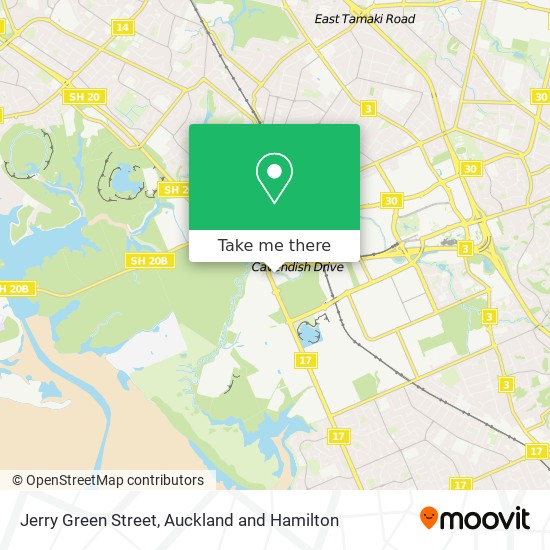 Jerry Green Street map