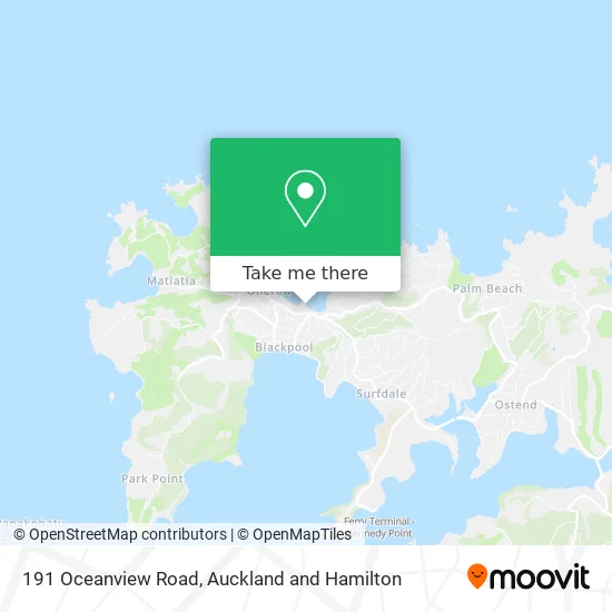 191 Oceanview Road map