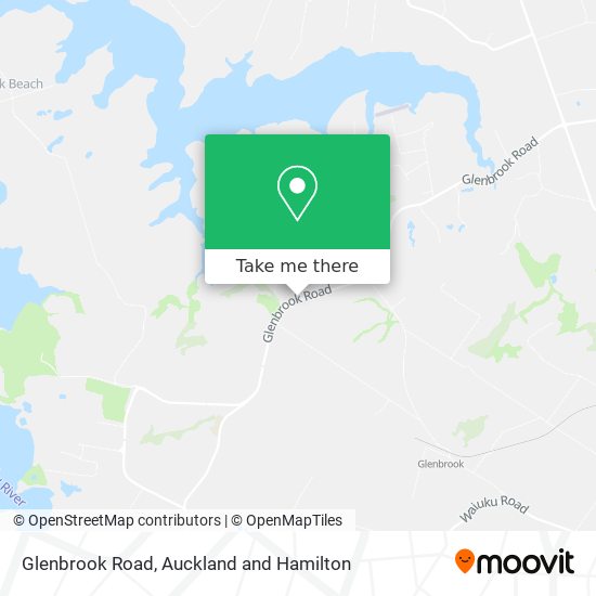Glenbrook Road map