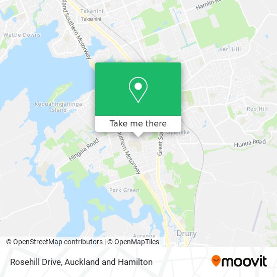 Rosehill Drive map