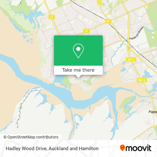 Hadley Wood Drive地图