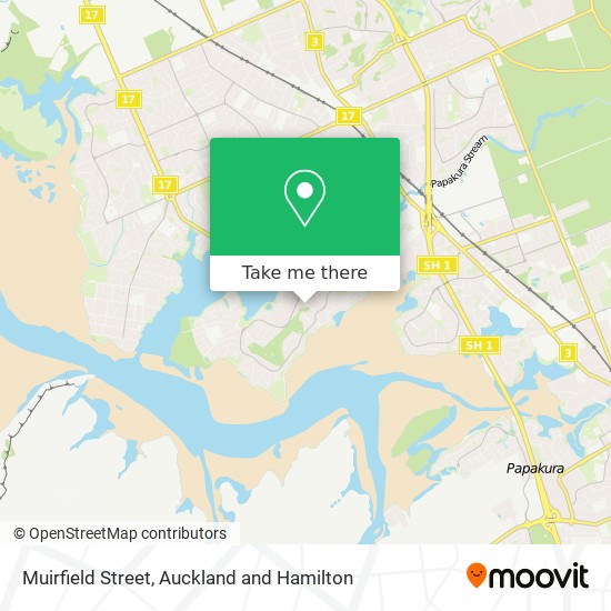 Muirfield Street map