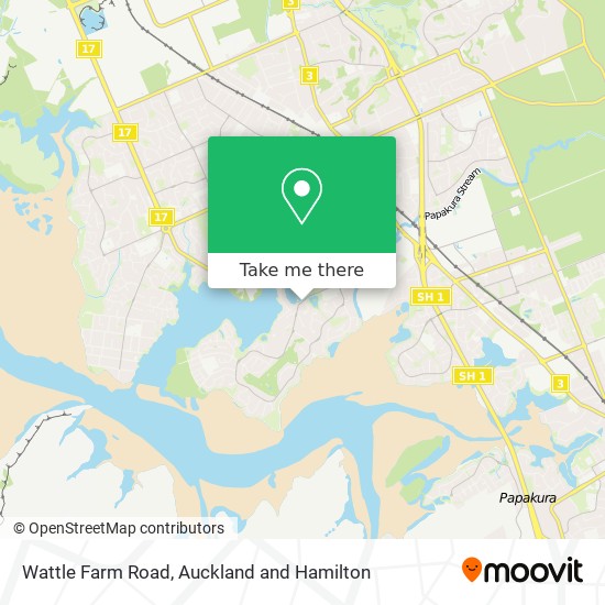 Wattle Farm Road地图