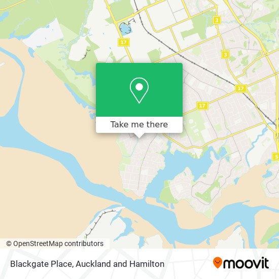 Blackgate Place地图