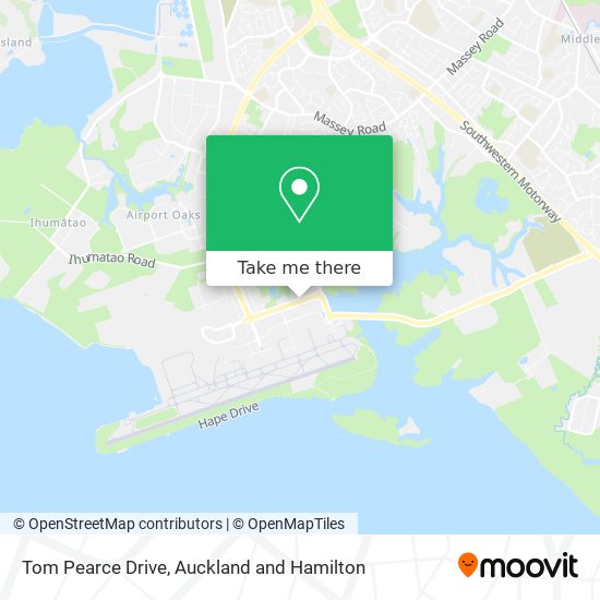 Tom Pearce Drive map