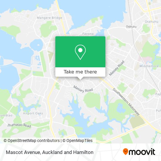 Mascot Avenue map