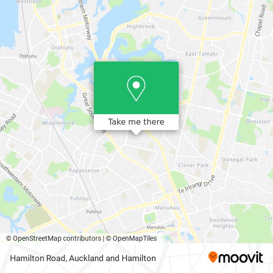 Hamilton Road地图