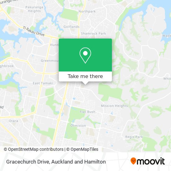 Gracechurch Drive map