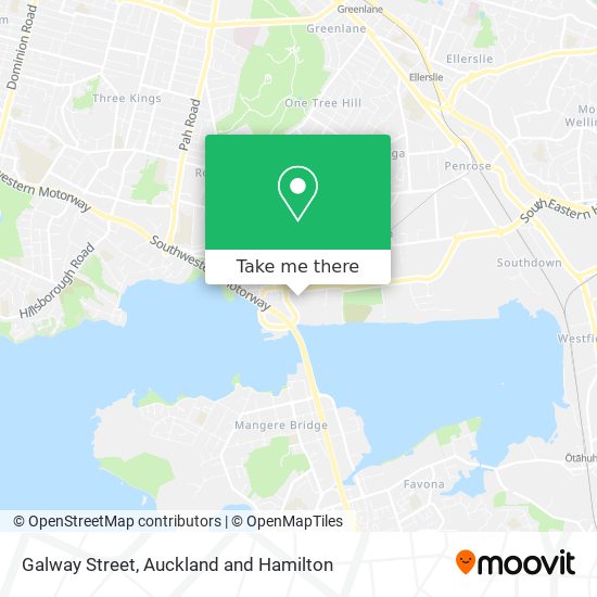 Galway Street map