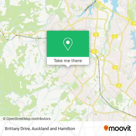 Brittany Drive map