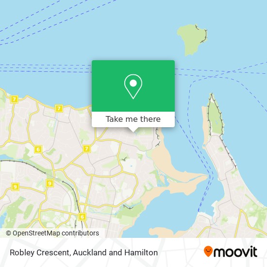 Robley Crescent map