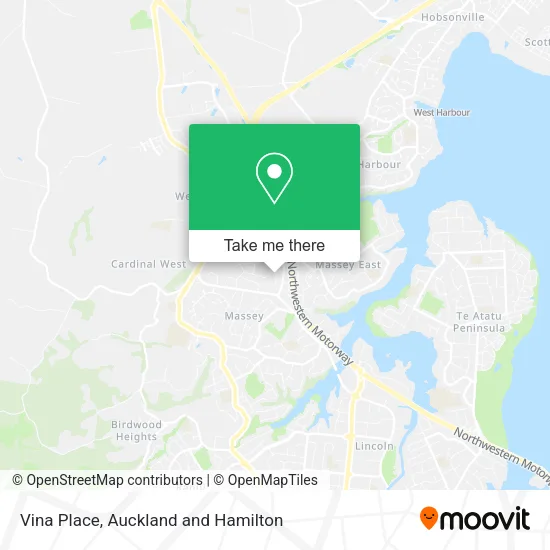 Vina Place map