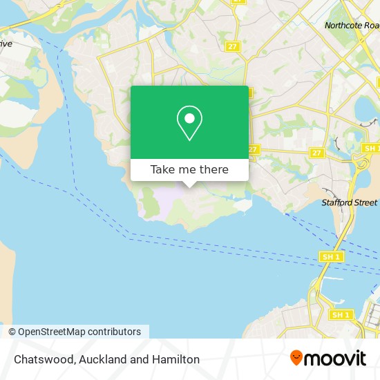 Chatswood map