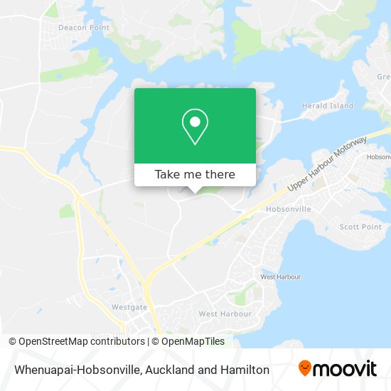 Whenuapai-Hobsonville map