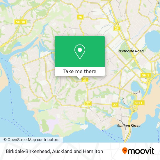 Birkdale-Birkenhead地图