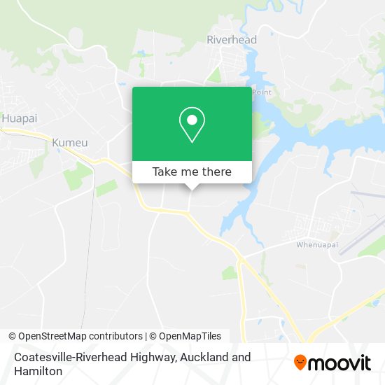 Coatesville-Riverhead Highway map