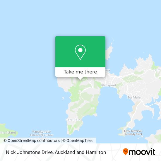 Nick Johnstone Drive map