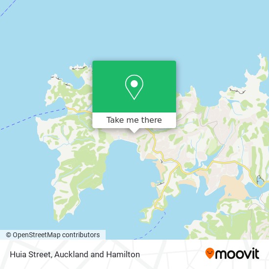 Huia Street地图