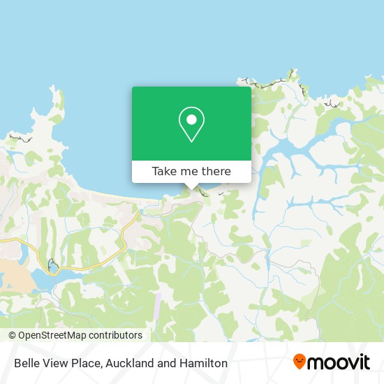 Belle View Place map