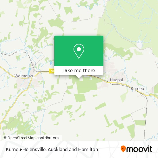 Kumeu-Helensville地图