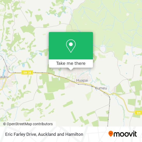 Eric Farley Drive map