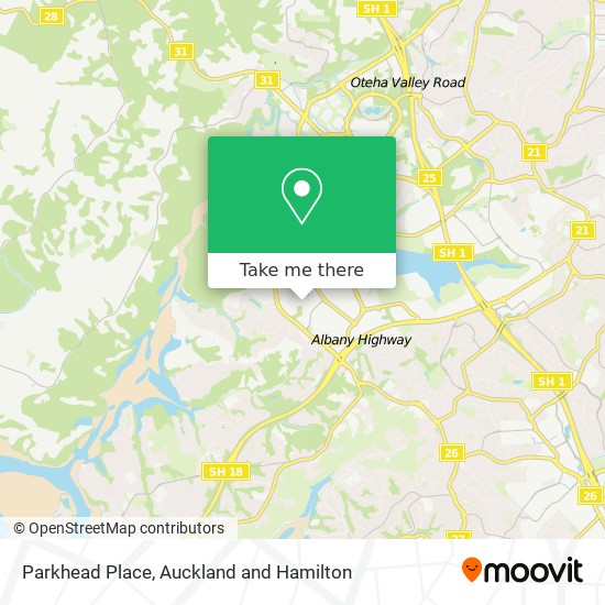 Parkhead Place map